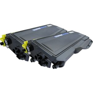 Kompatible Tonerkartuschen Brother TN2120 – Schwarz, hohe Kapazität, 2er-Pack