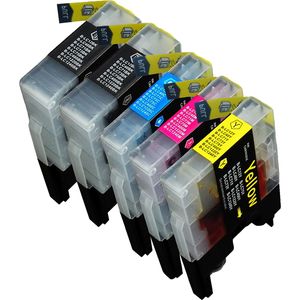 Kompatible Tintenpatronen Brother LC1240 – hohe Kapazität, 5er-Pack (ersetzt LC1220)