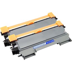 Kompatible Tonerkartuschen Brother TN2220 – Schwarz, hohe Kapazität, 2er-Pack (ersetzt TN2210)