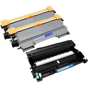 Kompatibles Toner- und Trommelset Brother TN2220 & DR2200 – hohe Kapazität, 3er-Pack