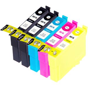 Kompatible Tintenpatronen Epson 202XL – hohe Kapazität, 5er-Pack