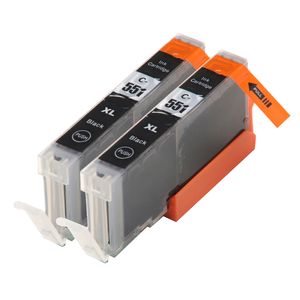 Kompatible Tintenpatronen Canon CLI-551XL – Schwarz, hohe Kapazität, 2er-Pack
