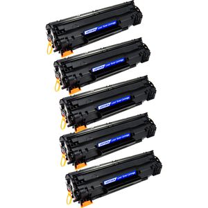 Kompatible Tonerkartuschen HP 83A – Schwarz, 5er-Pack (CF283A)
