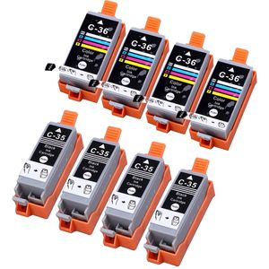 Kompatible Tintenpatronen Canon PGI-35 & CLI-36 – 8er-Pack