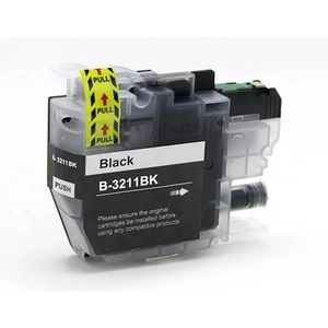 Kompatible Tintenpatrone Brother LC3211BK – Schwarz, hohe Kapazität
