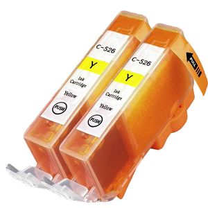 Kompatible Tintenpatronen Canon CLI-526Y – Gelb, 2er-Pack