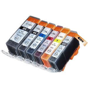 Kompatible Tintenpatronen Canon PGI-525 & CLI-526 – 6er-Pack