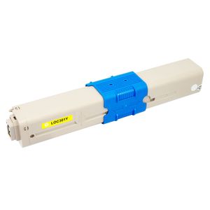 Kompatible Tonerkartusche Oki 44973533 C301 / C321 – Gelb, Standardkapazität