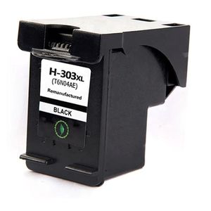 Wiederaufbereitete Tintenpatrone HP 303XL – Schwarz, hohe Kapazität (T6N04AE)