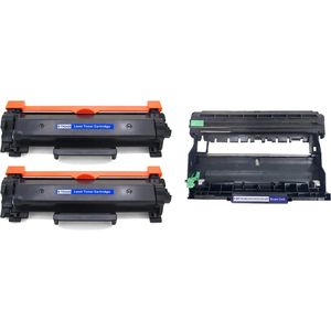 Kompatibles Toner- und Trommelset Brother TN2420 & DR2400 – hohe Kapazität, 3er-Pack