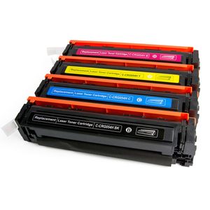 Kompatible Tonerkartuschen Canon 054H – hohe Kapazität, 4er-Pack