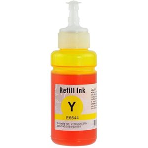 Kompatible Tintenflasche Epson 664 – Gelb (T6644)