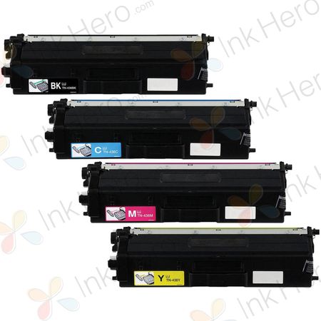4 Pack Brother TN910 Compatible Ultra High-Yield Toner Cartridges