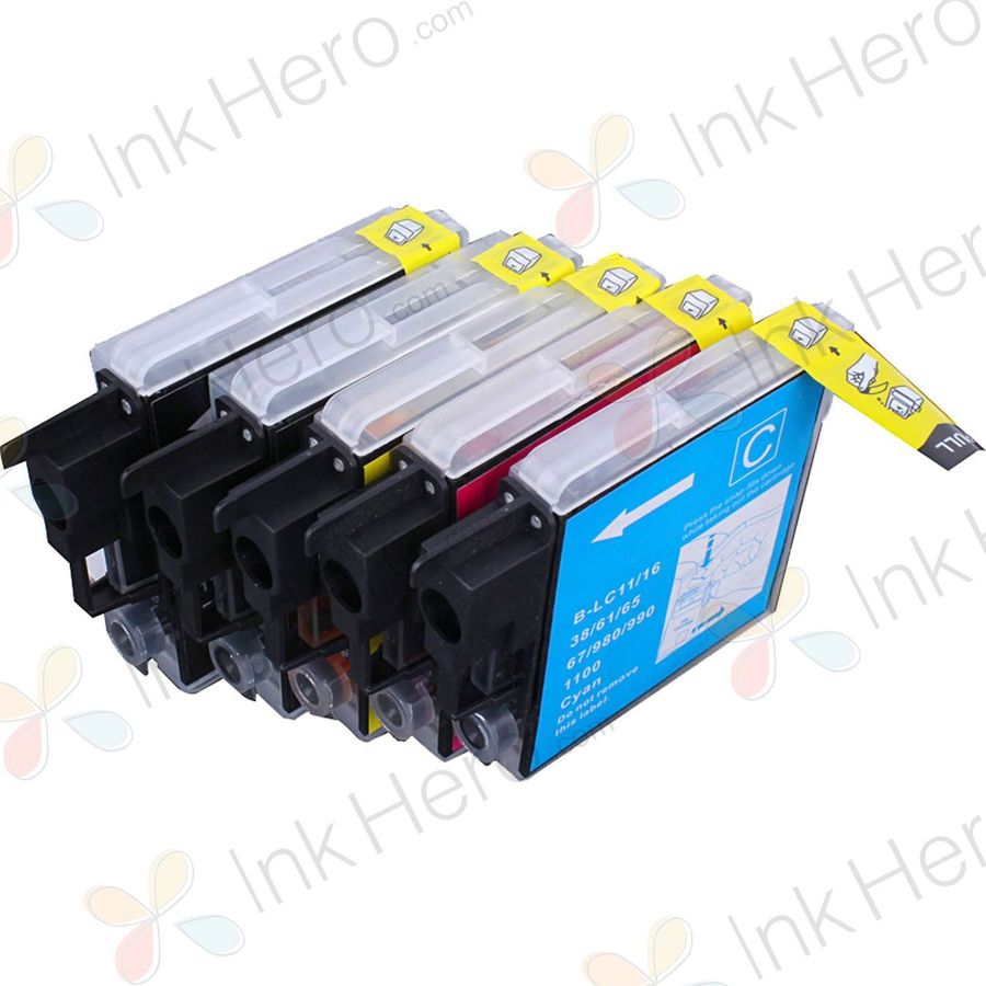 5 stück Brother LC985 tintenpatronen (Ink Hero)
